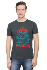 Round Neck Half Sleeve Classic, Medusa print