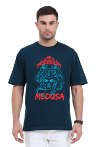 Unisex Oversized Classic T-Shirt, Medusa print